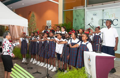 Children's choir at Book Launch 2015
