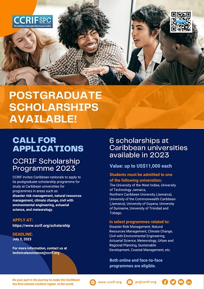 CCRIF_Postgraduate_Scholarships_Flyer_2023_final-1.png