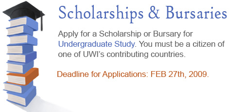 UWI Regional Endowment Fund (UWIREF) Scholarships / Bursaries