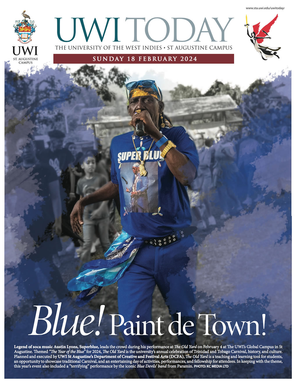 Blue! Paint de town!