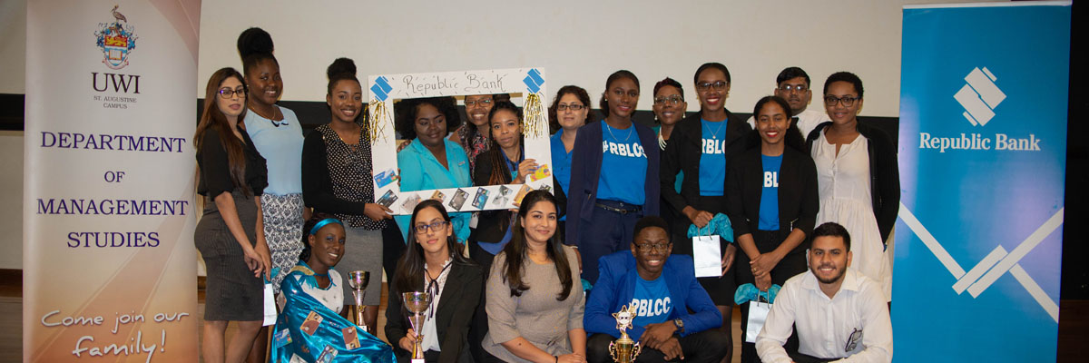  UWI/RBL Management Challenge winners