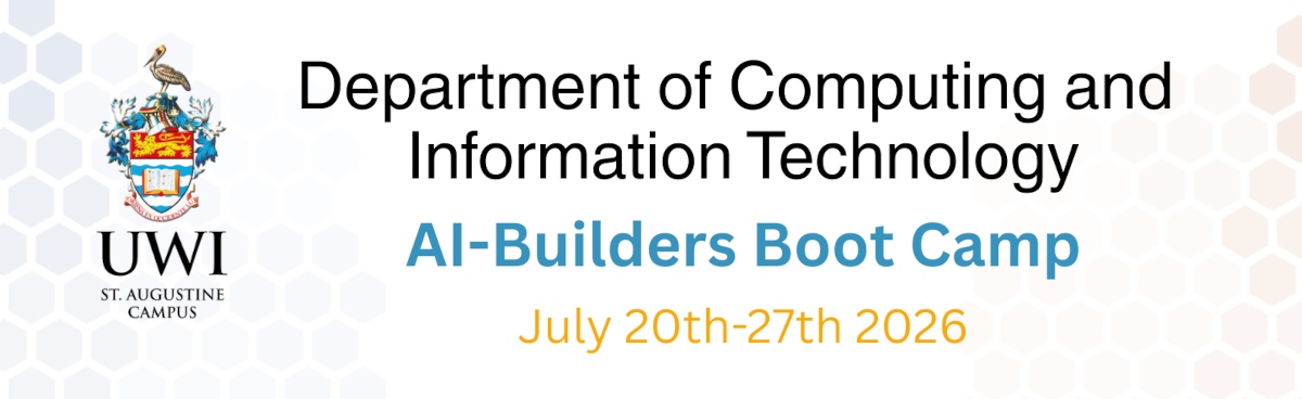 Banner advertising AI Builders Boot Camp running from July 20-27, 2026