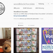 Follow Woodblock Chocolate on Instagram!