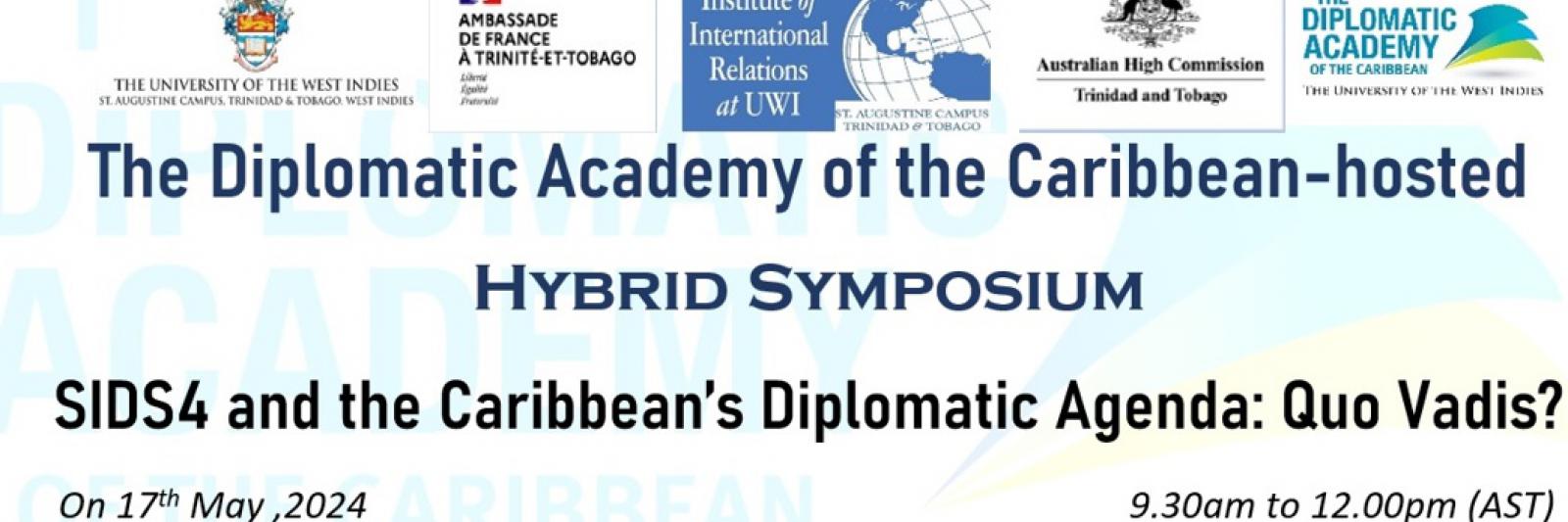 The Diplomatic Academy of the Caribbean-hosted Hybrid Symposium