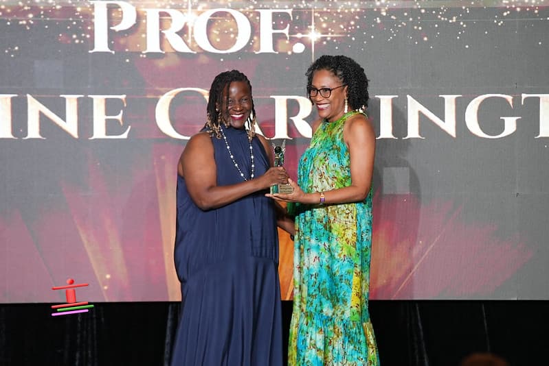 Prof. Christine Carrington receives the 2026 Inspirational Advocate Award from IWFTT