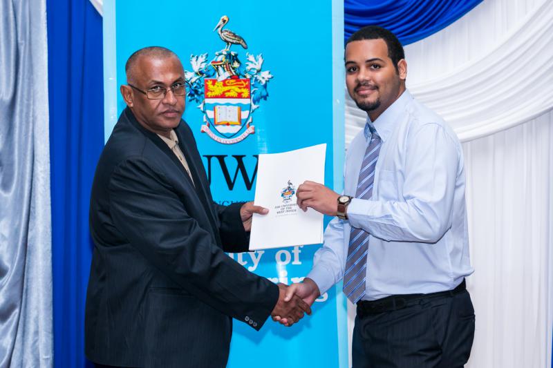 Association of Professional Engineers  of Trinidad & Tobago (APETT) Prize - Recipient David Brown .jpg