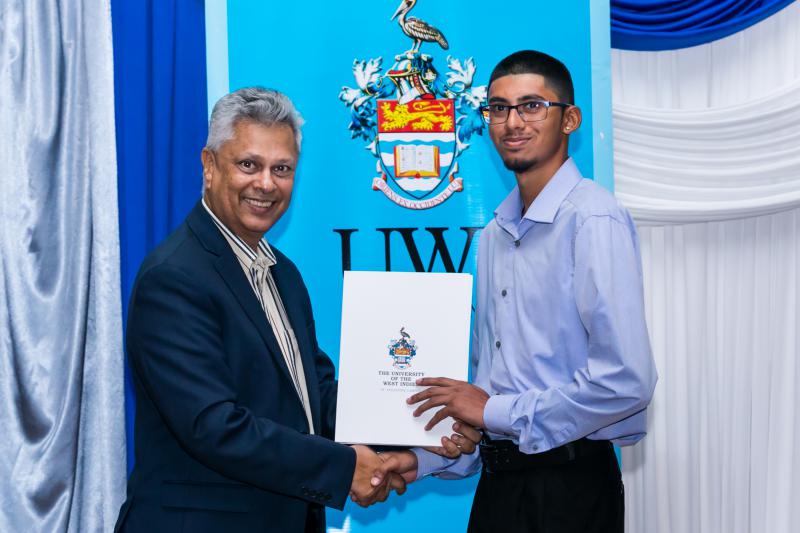 The Geological Society of Trinidad & Tobago Prize - Recipient Arun Ramkissoon .jpg