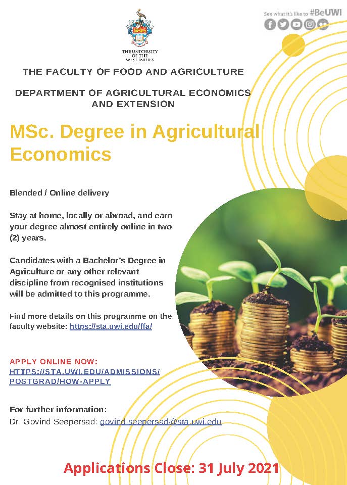 agricultural economics phd in canada