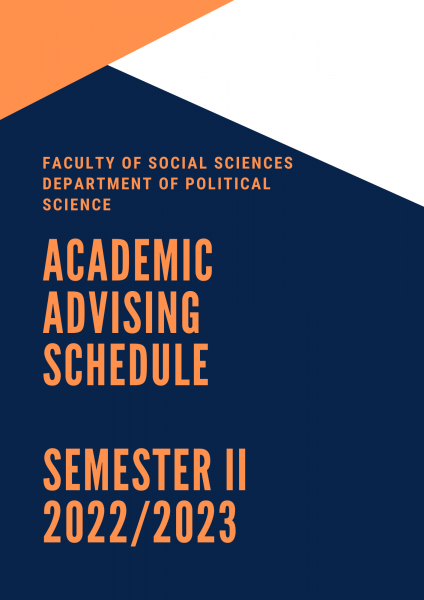 DPS Academic Advising Schedule 2022/2023