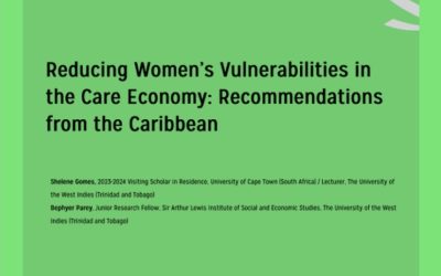 Reducing women’s vulnerabilities in the care economy