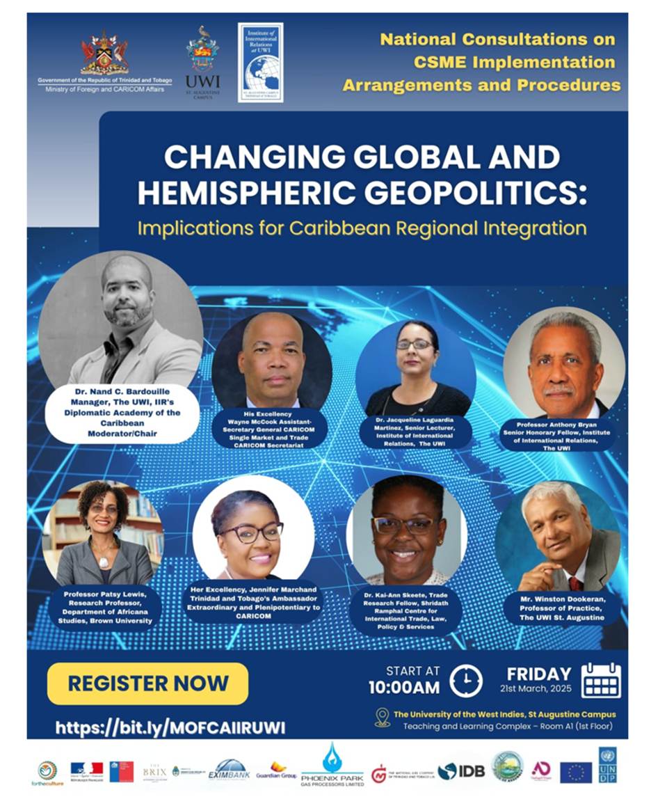 Changing Global and Hemispheric Geopolitics: Implications for Caribbean Regional Integration