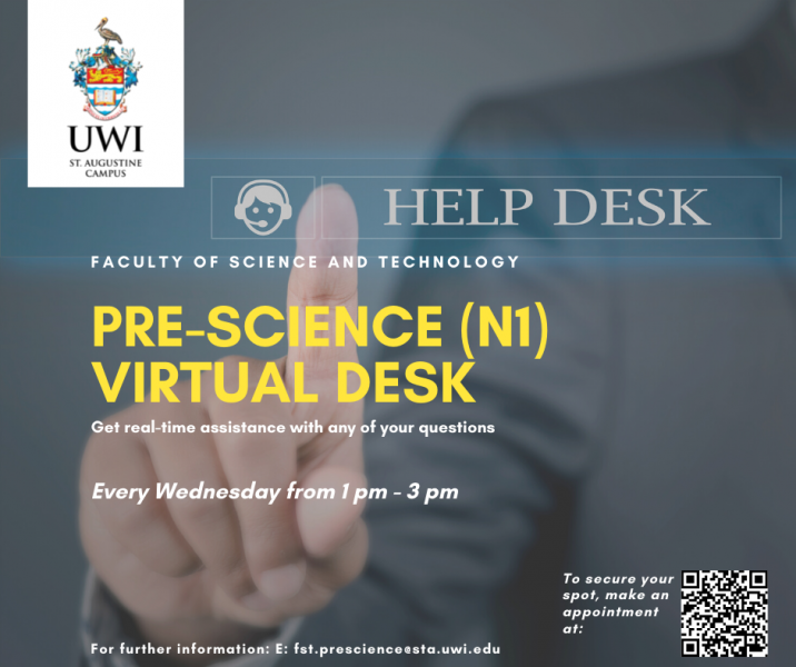 Pre-Science (N1) Virtual Desk | The Faculty of Science and Technology