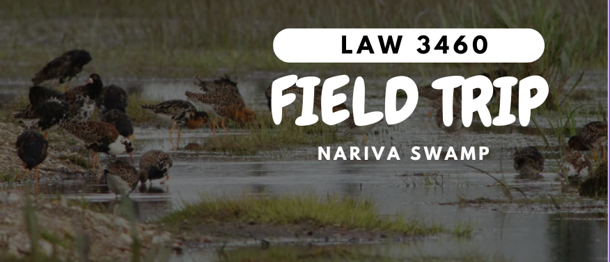 LAW3460 Field Trip to Nariva Swamp