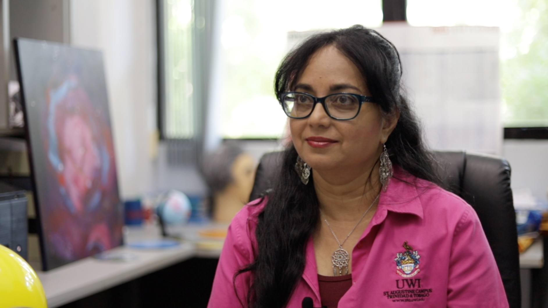 Dr Shirin Haque, Senior Lecturer in Astronomy at the UWI St. Augustine Campus and National Outreach Coordinator, IAU