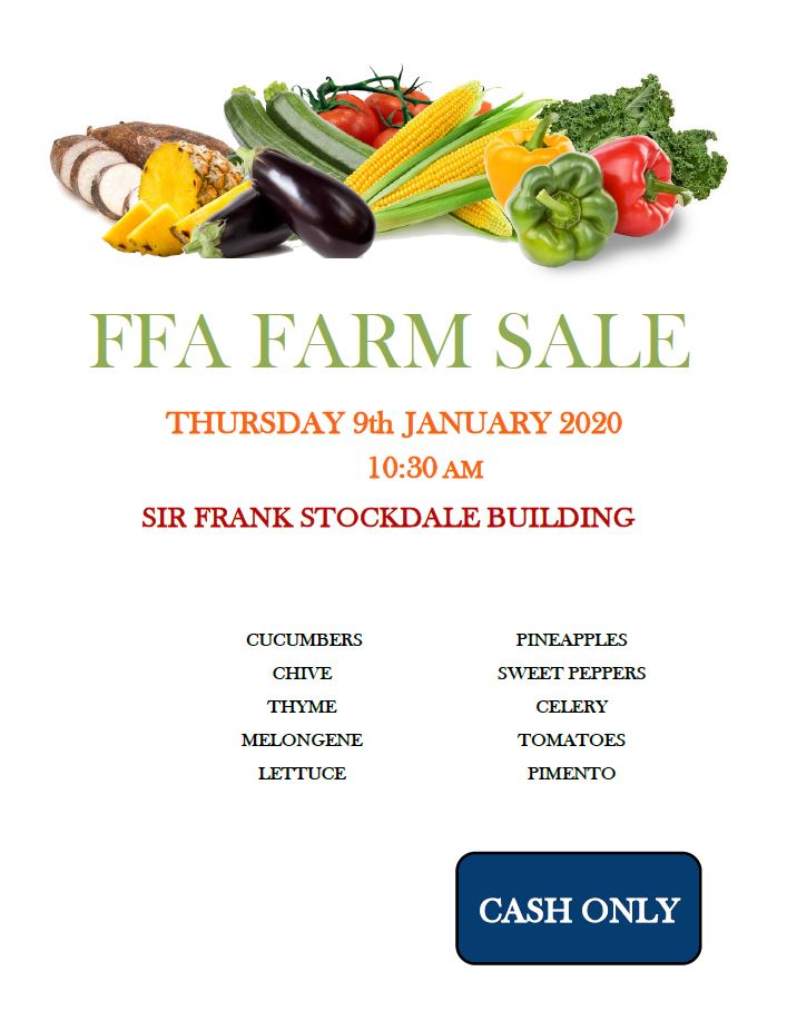 FFA Farm Sale Jan 9 2020