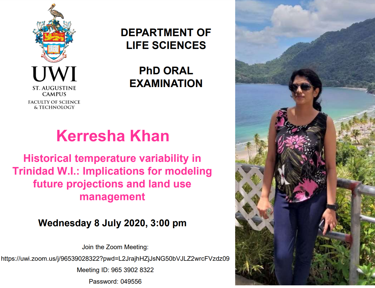 Kerresha Khan Oral Examination 2020