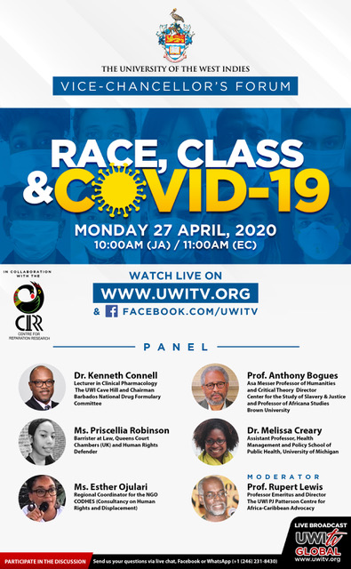 VC Forum - Race and Class and COVID-19