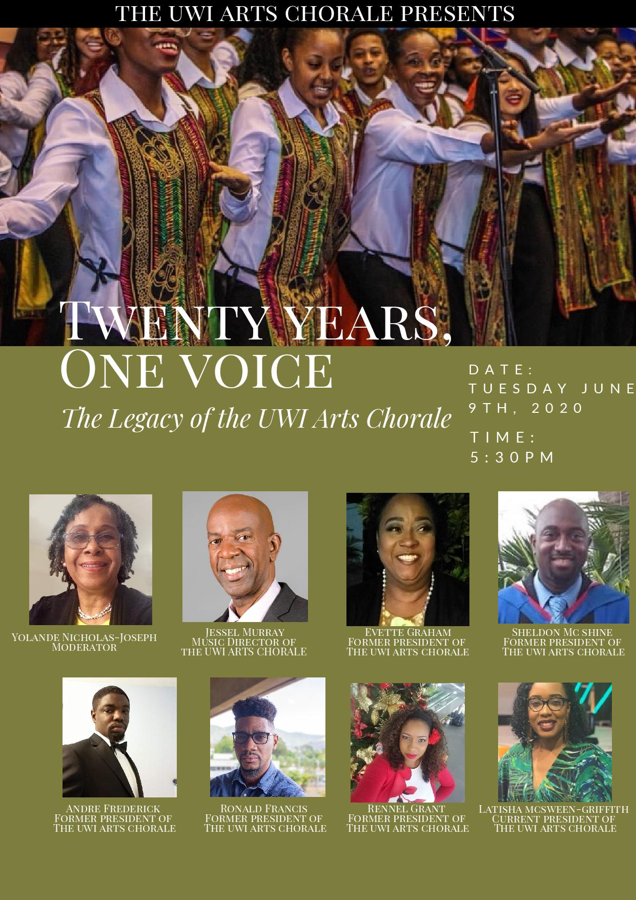 UWI Arts Chorale 20 Year Anniversary