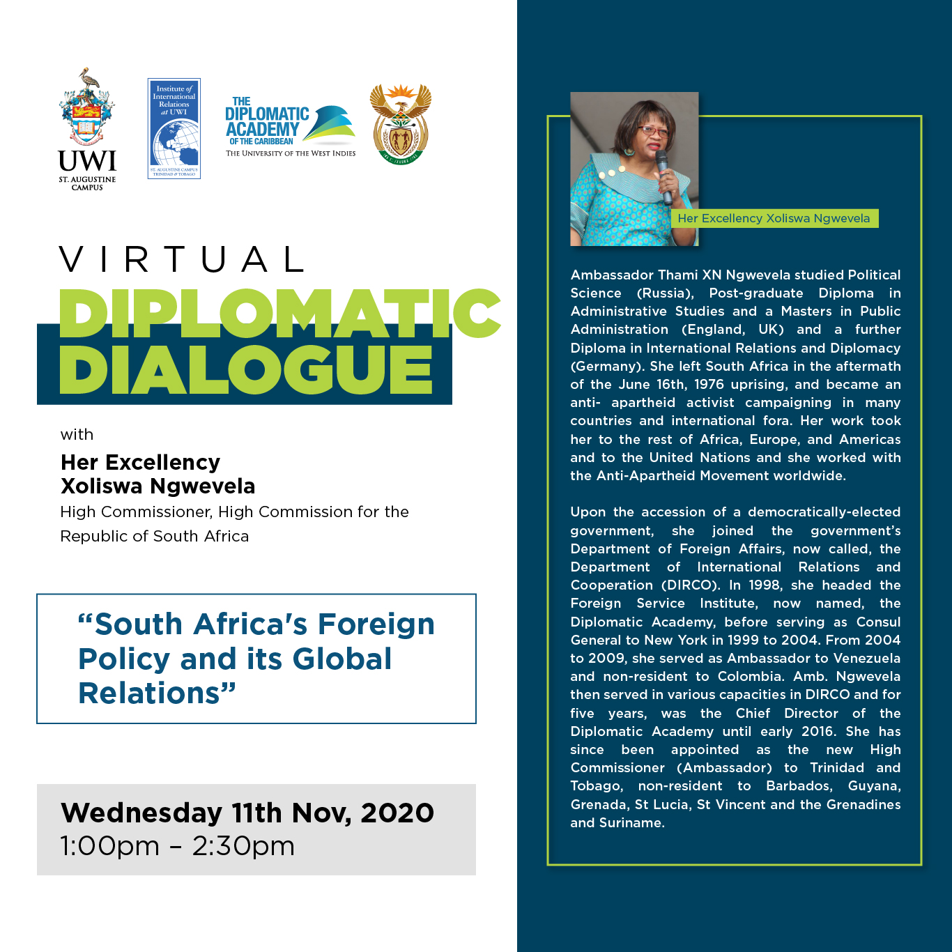 IIR South Africa Diplomatic Dialogue 2020