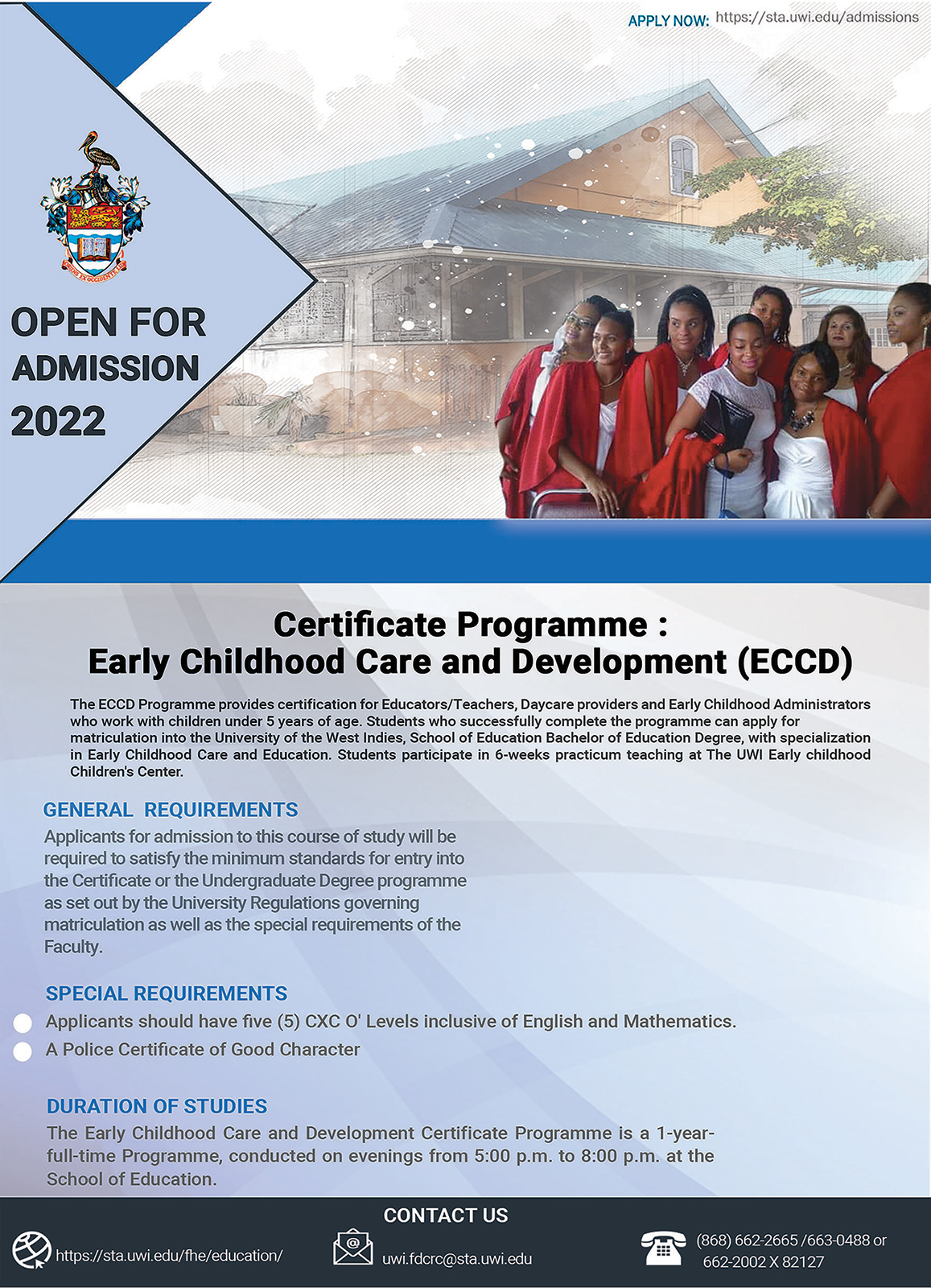 Early Childhood Care and Development School of Education