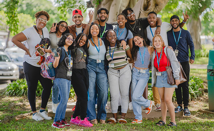 Students on Campus