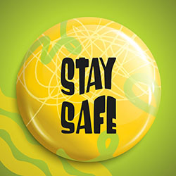 Stay-safe-button