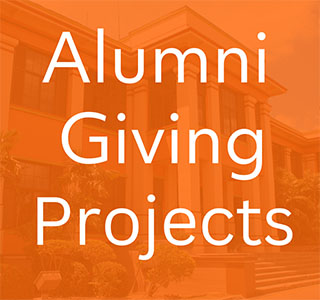 Alumni Giving projects button